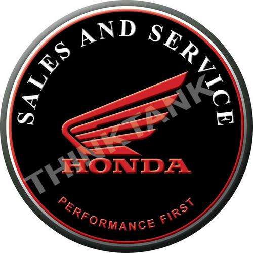 Honda - Performance First - Classic Round Metal Sign