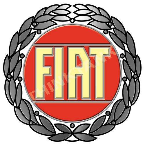 Fiat - Classic Round Metal sign