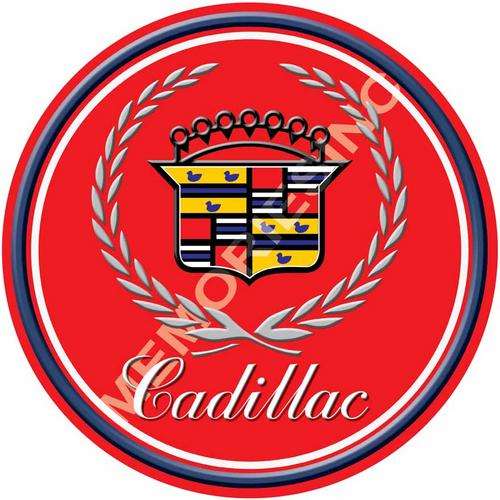 Cadillac - Classic Round Metal Sign