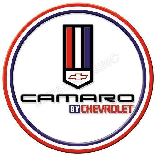 Camaro - Classic Round Metal Sign