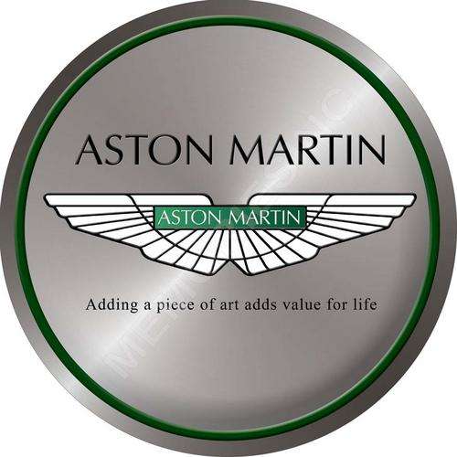 Aston Martin - Classic Round Metal Sign (Large)
