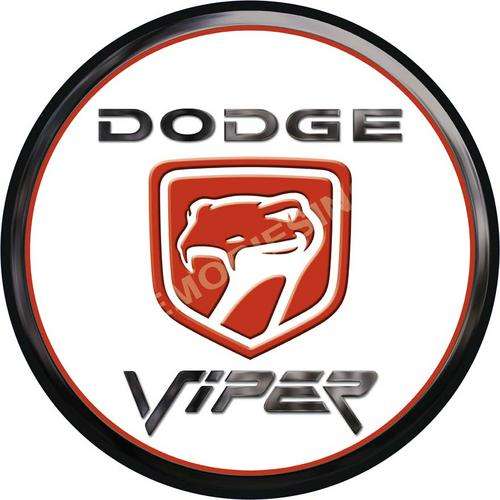Dodge Viper - Classic Round Metal Sign