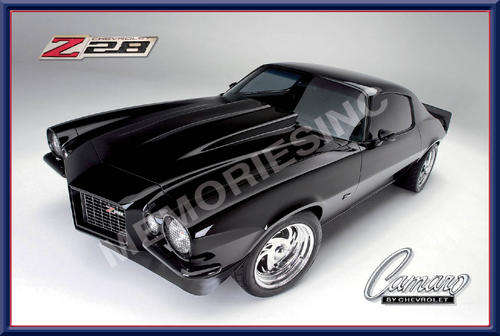 Chevy Camaro Z28 (1971) - Classic Metal Sign