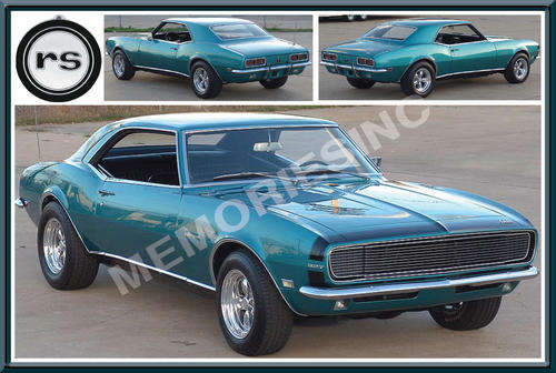 Chevy Camaro RS (1968) - Classic Metal Sign