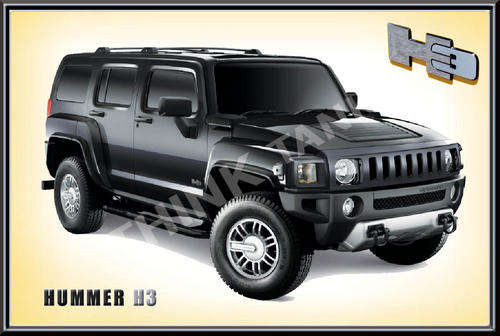 Hummer H3 (2008) - Classic Metal Sign