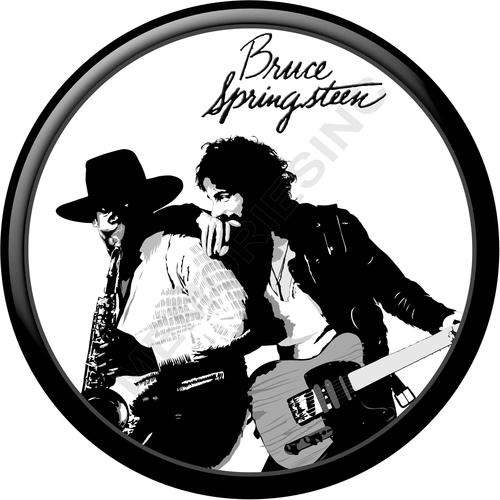 Bruce Springsteen - Round Metal Sign