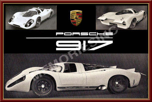 Porsche 917 (1969) - Classic Metal Sign