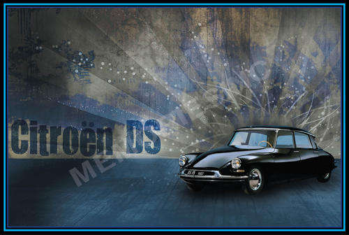 Citroen DS - Classic Metal Sign
