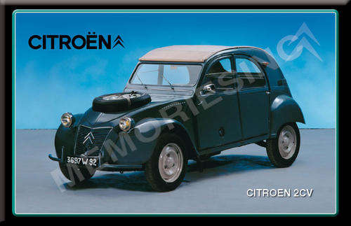 Citroen 2CV - Classic Metal Sign