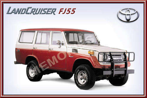 Toyota Land Cruiser FJ55 (1970s) - Classic Metal Sign