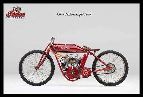 Indian LightTwin (1908) - Classic Metal Sign
