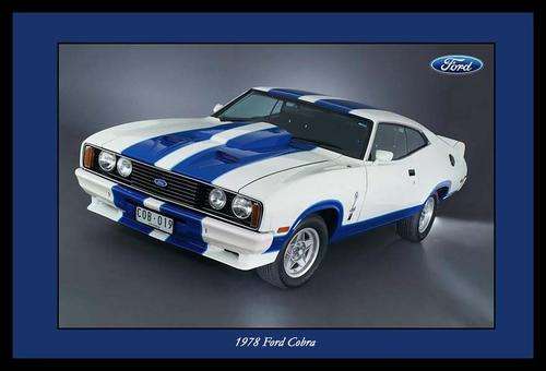 Ford Falcon Cobra (1978) - Classic Metal Sign