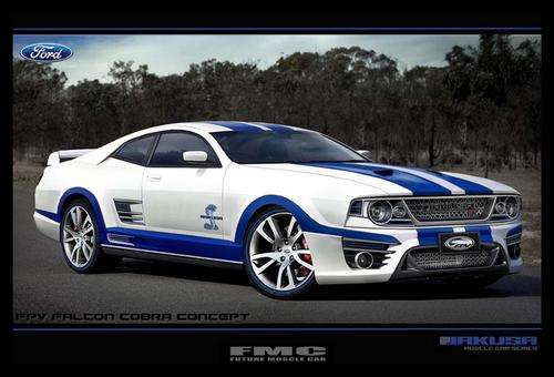 Ford Falcon Cobra FPV (2007) - Classic Metal Sign