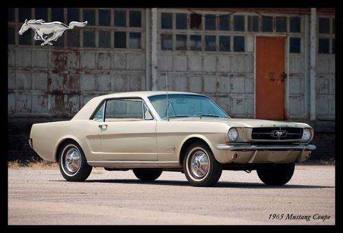 Mustang Coupe (1965) - Classic Metal Sign