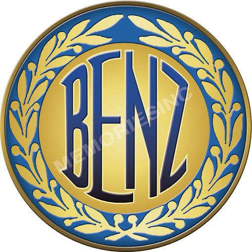 Mercedes Benz - Round Classic Metal Sign