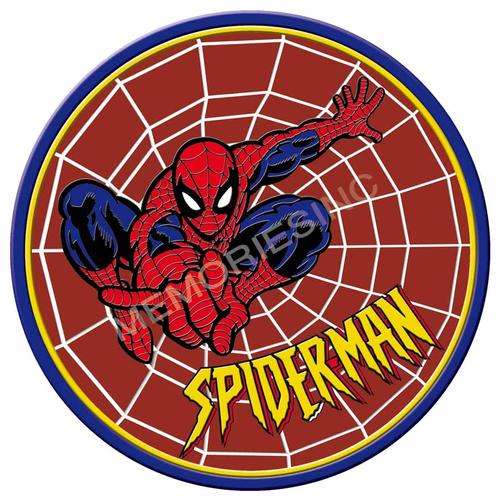 Spiderman - Classic Round Metal Sign