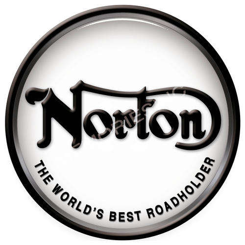 Norton - Round Classic Metal Sign