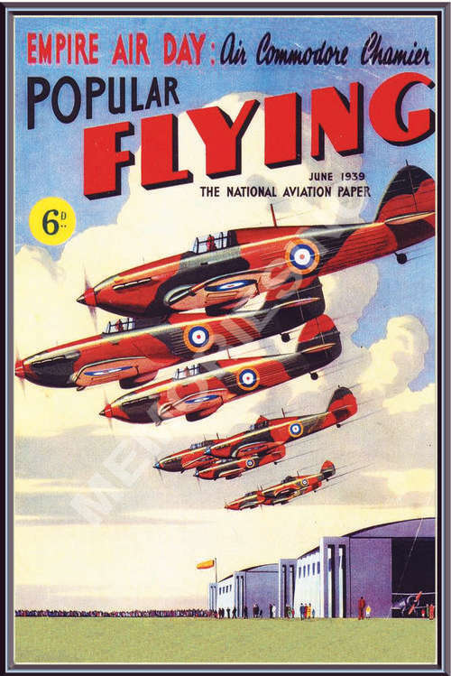 Hawker Hurricanes Vintage - Metal Sign