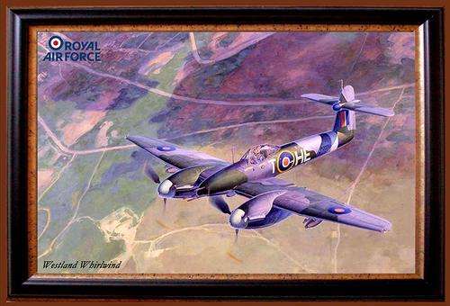 Westland Whirlwind Vintage - Metal Sign