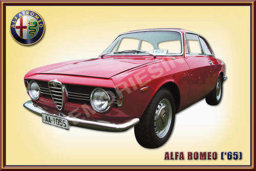 Alfa Romeo (65) - Classic Metal Sign