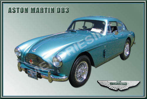 Aston Martin DB3 - Classic Metal Sign