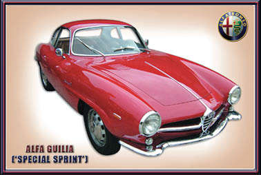 Alfa Romeo Guilia Special Sprint - Magnet
