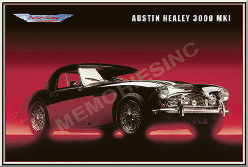Austin Healey 3000 MK1 (59) - Classic Metal Sign