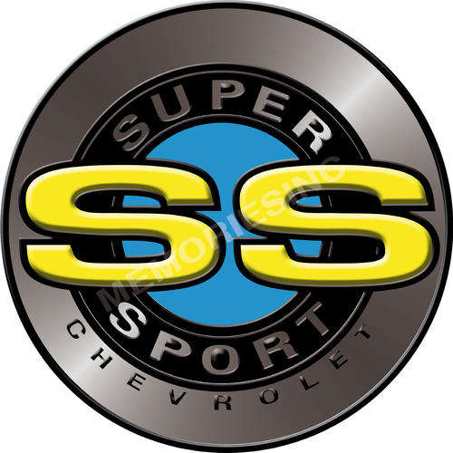 Camaro SS Super Sport - Round Metal Sign