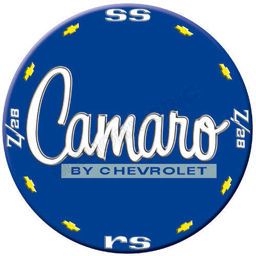Camaro - Round Metal Sign