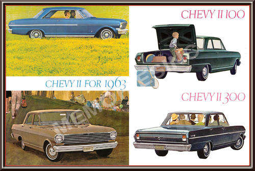 Chevorlet II Range (63) - Classic Metal Sign