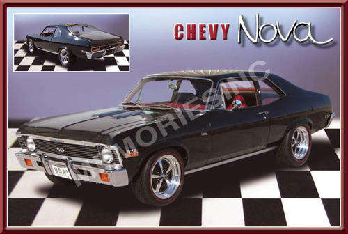 Chevrolet Nova (72) - Classic Metal Sign