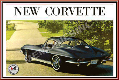 Corvette Stingray (1963) - Classic Sign