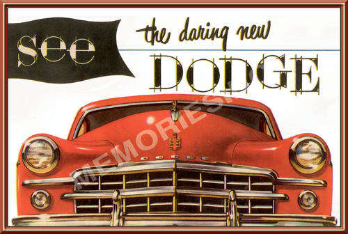 Dodge (1949) - Classic Metal Sign