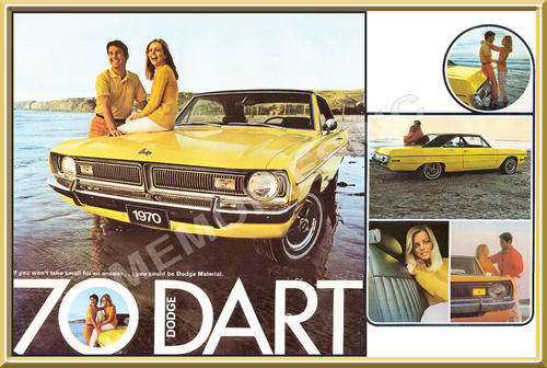 Dodge Dart (1970) - Classic Metal Sign