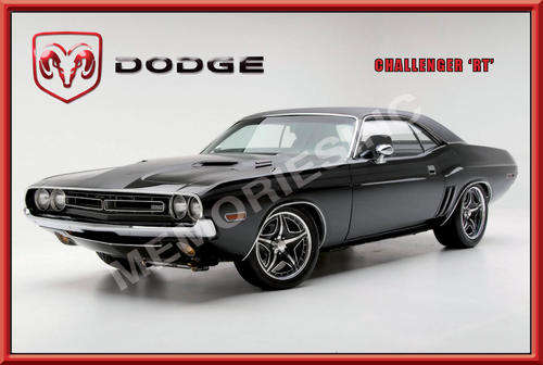 Dodge Challenger RT - Classic Metal Sign