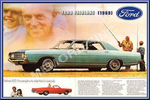 Ford Customline (4454) - Classic Metal Sign