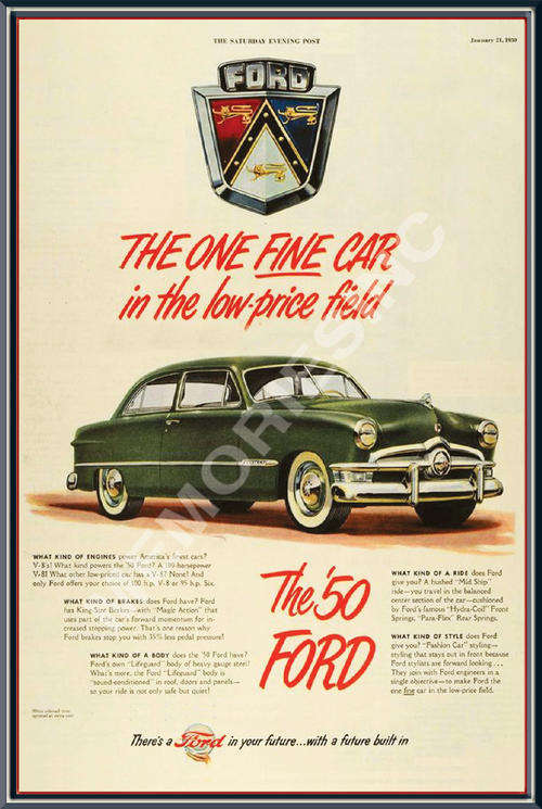 Ford Bulletnose (4450's) - Metal Sign