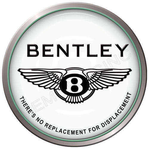Bentley - Round Classic Metal Sign