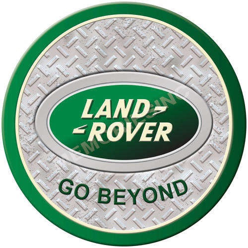 Land Rover - Go Beyond - Classic Round Metal Sign