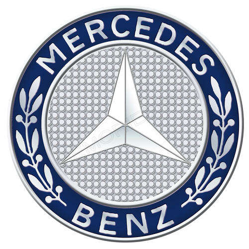 Mercedes Benz - Round Classic Metal Sign