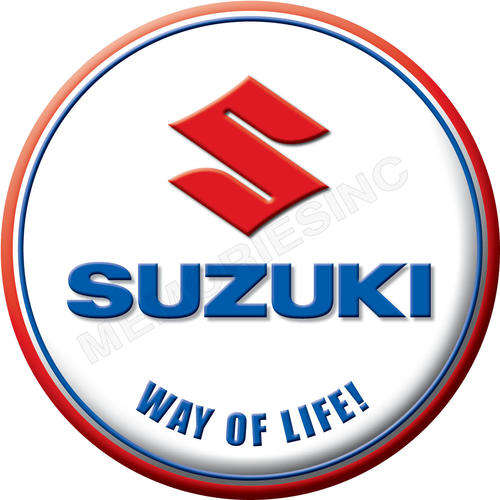 Suzuki - Way of Life - Classic Round Metal Sign