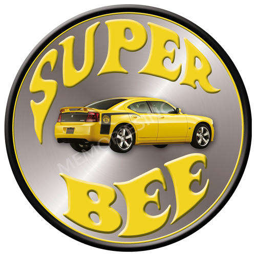Dodge SRT8 Super Bee - Classic Round Metal Sign