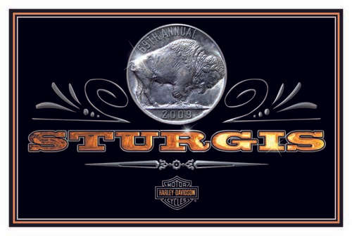 Sturgis Coin - Classic Metal Sign