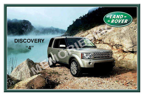 Land Rover Discovery 4 - Classic Metal Sign