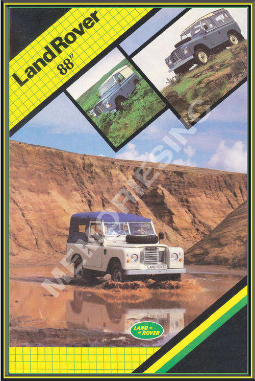 Land Rover Series III (88) - Classic Metal Sign