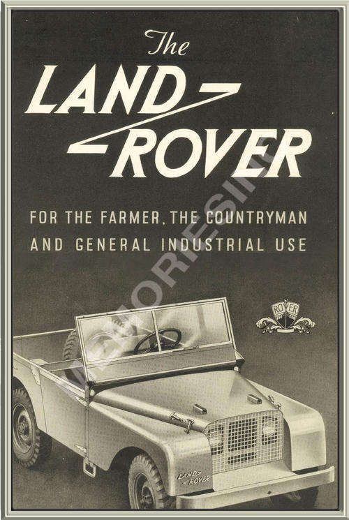 Land Rover Series 1 - Classic Metal Sign