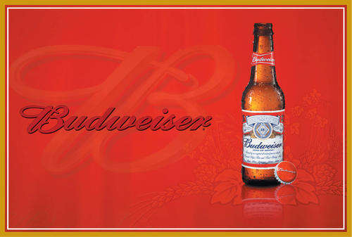 Budweiser - Classic Metal Sign