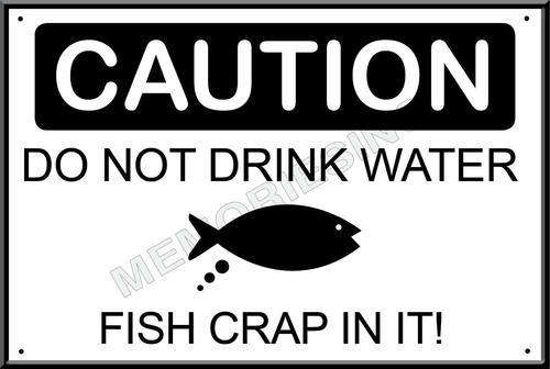 Pub Funnies - Warning - Classic Metal Sign