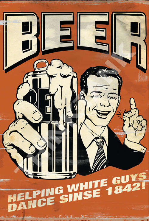 Pub Funny Metal Sign - Helping Guys