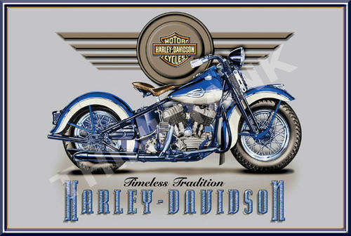 Harley Davidson - Timeless Classic Metal Sign